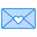 envelope, love, letter, valentine, wedding