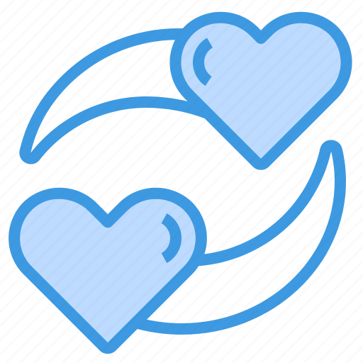 Heart, couple, love, valentine, romance icon - Download on Iconfinder