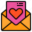 love, letter, valentine, envelope, wedding 