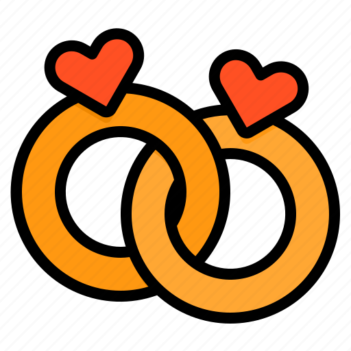 Wedding, ring, heart, love, engagement icon - Download on Iconfinder