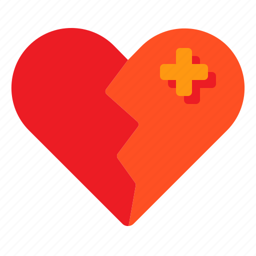 Broken, heart, love, romance icon - Download on Iconfinder