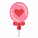 balloon, heart, love, party, celebration, valentine, romantic