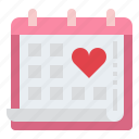 calendar, wedding day, valentine day, time, schedule, date