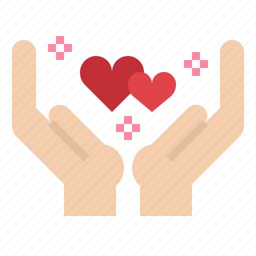 Care, hand, heart, love icon - Download on Iconfinder