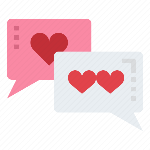 Chat, love, message, heart, chat bubble icon - Download on Iconfinder