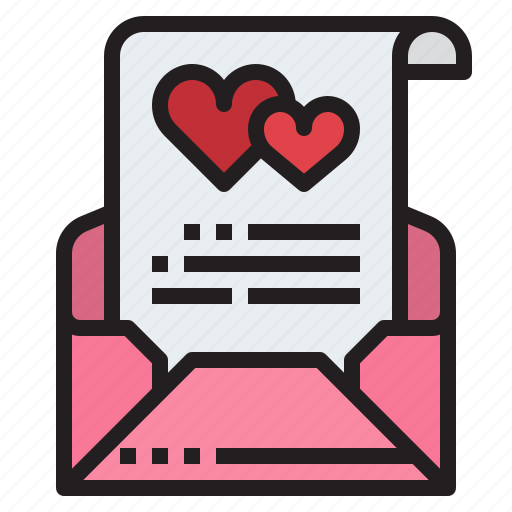 Card, love, letter, romantic, heart, message icon - Download on Iconfinder