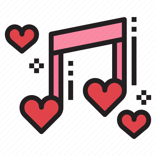 Romantic, music, song, music note, music playear icon - Download on Iconfinder