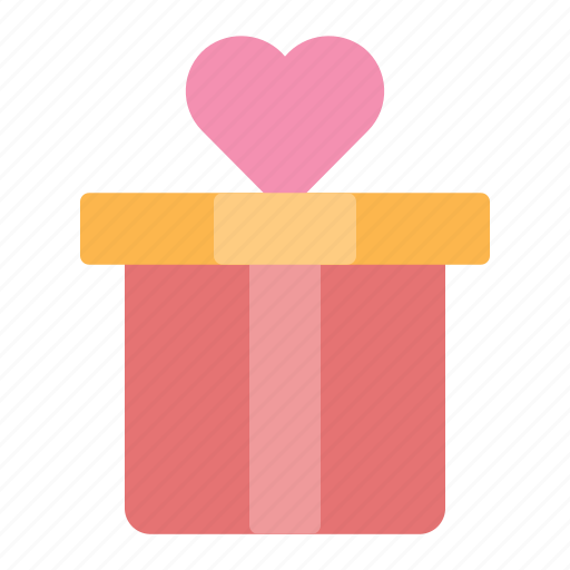 Love, gift, heart, valentine, romance, wedding, romantic icon - Download on Iconfinder