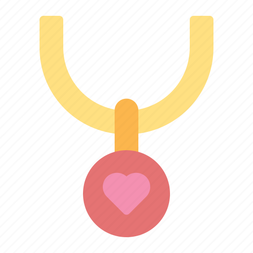Love, necklace, heart, romance, wedding, romantic icon - Download on Iconfinder