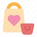 love, shopping bag, heart, romance, wedding, romantic