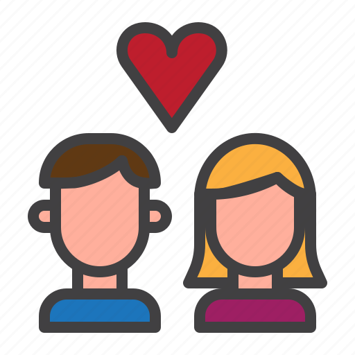 Couple, love, heart, valentine icon - Download on Iconfinder
