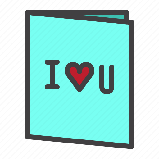 Greeting, card, love, valentine icon - Download on Iconfinder