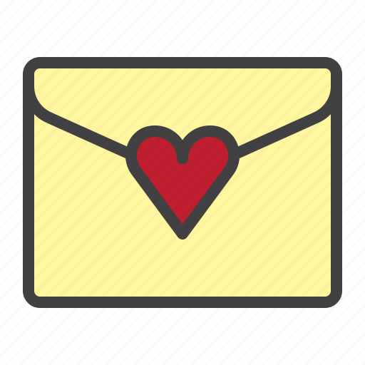Love, letter, heart, envelope icon - Download on Iconfinder