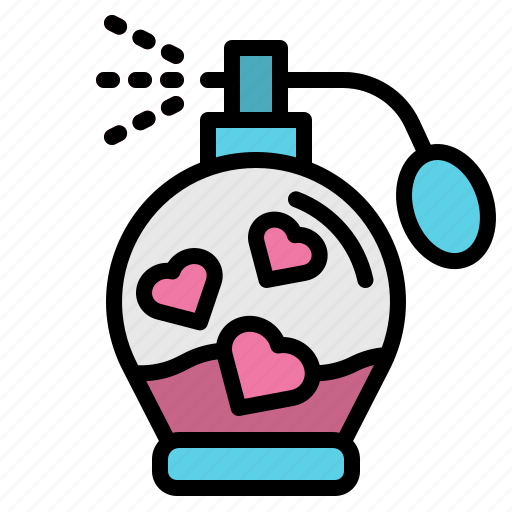 Love, perfume, valentine, heart, bottle, aroma icon - Download on Iconfinder