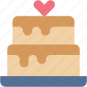 wedding, cake, sugar, birthday, love