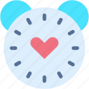 clock, time, and, dating, love, heart, alarm