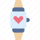 smart, watch, time, and, dating, love, heart