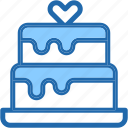 wedding, cake, sugar, birthday, love
