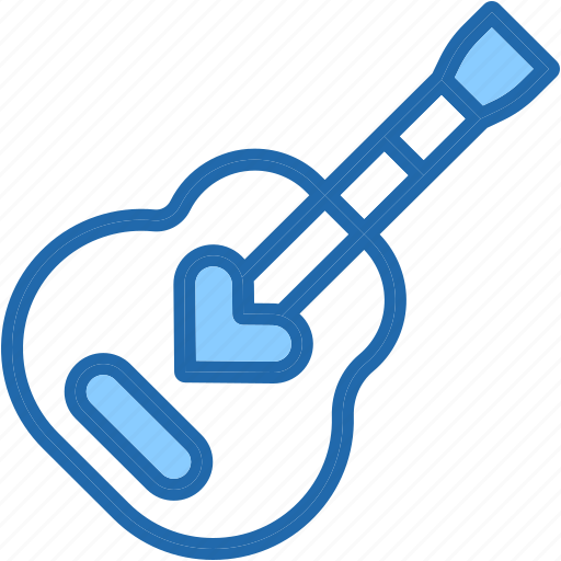 Guitar, musical, instrument, acoustic, love icon - Download on Iconfinder