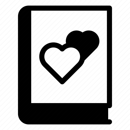 1, love, book, education, romance, heart icon - Download on Iconfinder