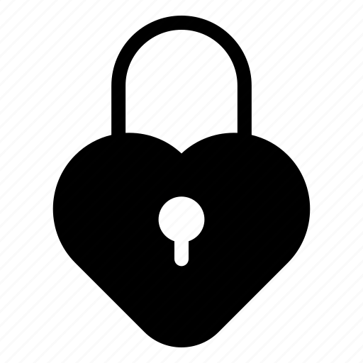 1, padlock, love, heart, key, lock icon - Download on Iconfinder