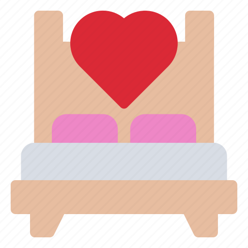 1, bed, honeymoon, love, wedding icon - Download on Iconfinder