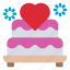 1, cake, love, dessert, sweet, food 