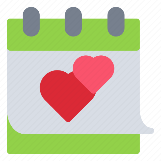 Calendar, love, date, event icon - Download on Iconfinder