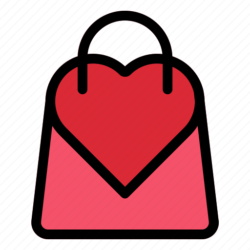 Bag, love, heart, shopping, shop icon - Download on Iconfinder