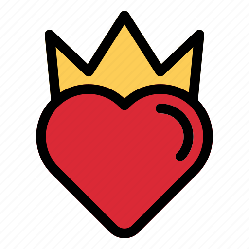 1, crown, love, heart, king, queen icon - Download on Iconfinder