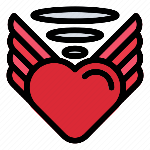 1, heart, wings, love, angel, romantic, cupid icon - Download on Iconfinder
