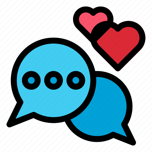 1, love, chat, talk, message, bubble icon - Download on Iconfinder