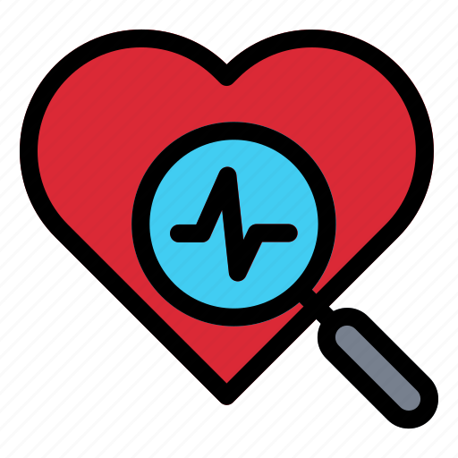 1, love, find, search, pulse, heart icon - Download on Iconfinder
