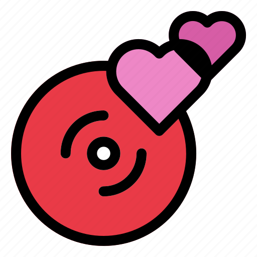 1, music, love, cd, disc, song icon - Download on Iconfinder