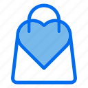 1, bag, love, heart, shopping, shop