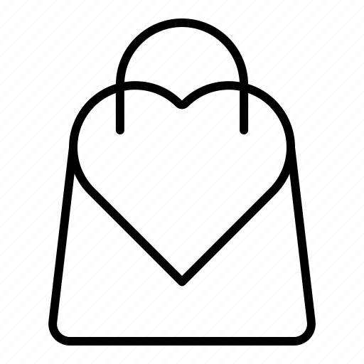 1, bag, love, heart, shopping, shop icon - Download on Iconfinder
