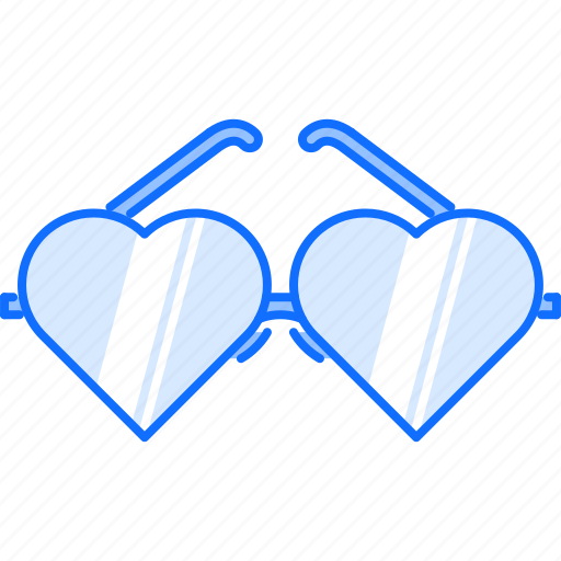 Day, glasses, heart, love, pink, relationship, valentine icon - Download on Iconfinder