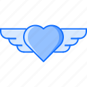 day, heart, love, relationship, valentine, wing