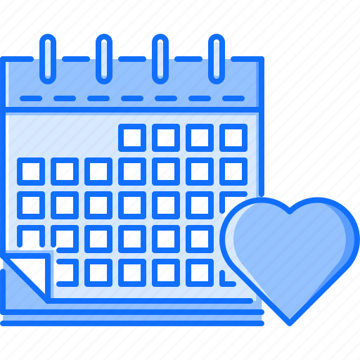 Calendar, day, heart, love, relationship, valentine icon - Download on Iconfinder