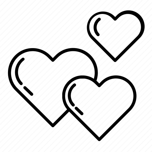 Heart, hearts, love, valentine, valentines day icon - Download on Iconfinder