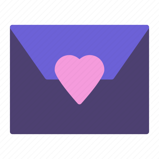 Envelope, heart, letter, message, romantic icon - Download on Iconfinder