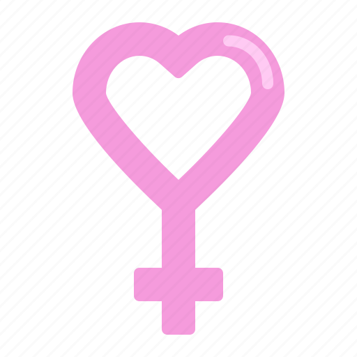 Female, gender, heart, love icon - Download on Iconfinder