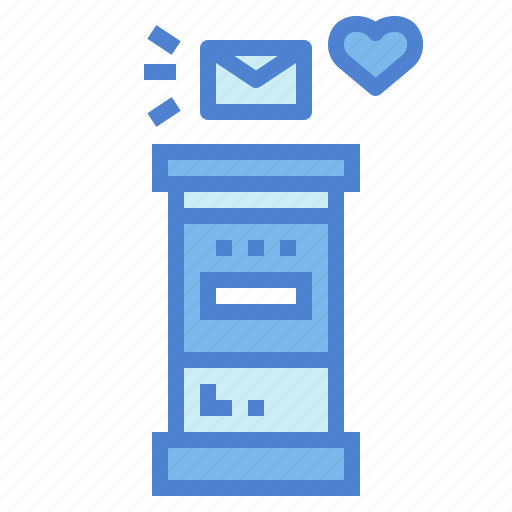 Communications, love, mailbox, postbox icon - Download on Iconfinder