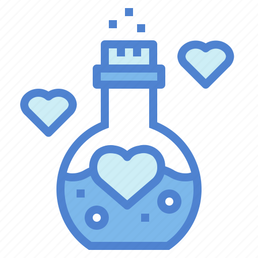 Chemistry, flask, love, potion icon - Download on Iconfinder