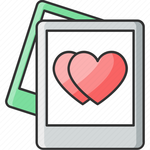 Gallery, hearts, love, media, photos, picture, romantic icon - Download on Iconfinder