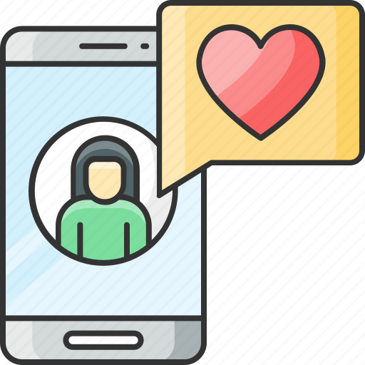 Bubble, chat, conversation, inbox, message, mobile, romantic icon - Download on Iconfinder