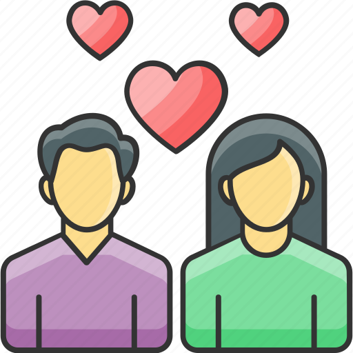 Couple, heart, love, romance, romantic, soulmate, spouse icon - Download on Iconfinder