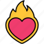love, heart, valentine, dating, emotional, affection, bonding, burn, fire 