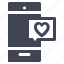 heart, love, marriage, message, phone, smartphone 