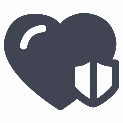 Heart, love, marriage, safe, security icon - Download on Iconfinder